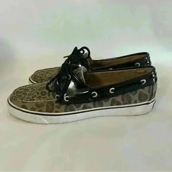 Sperry Top-Sider women’s leopard print boat shoe - Picture 3 of 7